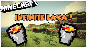 Simple mod that makes it so lava functions like water in that it is infinite. How To Make An Infinite Lava Source In Minecraft 1 8 1 9 Youtube