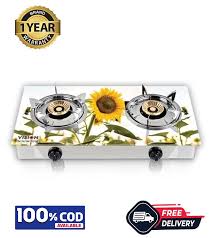 Vision Ng Double Glass Gas Stove Sun Fl