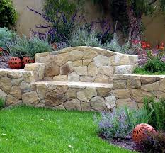 Built In Stone Bench Ideas For Our