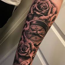 3:27 masterpiecetattoos recommended for you. Www Jrtattoos Com Rose Tattoo Forearm Tattoos Compass Tattoo Forearm