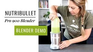 nutribullet pro 900 series blender demo