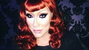 female drag queen makeup step