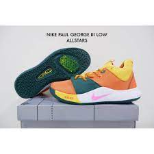 Former oklahoma city thunder wing paul george has gained a reputation for struggling in the playoffs, but he looked dominant in the los angeles clippers' game 3 win over the utah jazz. Nike Paul George 3 Low Allstars Shopee Indonesia