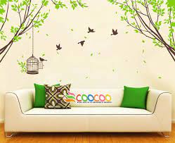 Tree Wall Decal Branches Birds Nursery