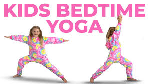 kids bedtime yoga with yoga