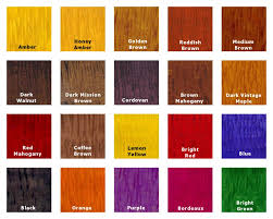 Transtint Wood Dye Color Chart Color Wood Glue Fillers