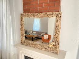 Unique Wall Mirror Large Beach Style