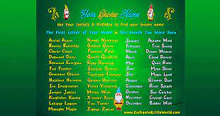 gnome name generator enchanted little