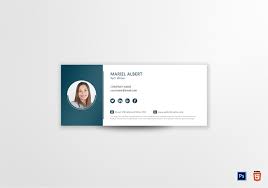 Technical Writer Email Signature Design Template In Psd Html