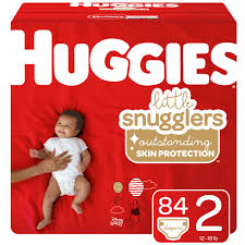 Details About Huggies Little Snugglers Baby Diapers Size 2 12 18 Lb 84 Ct Diapers Size 2