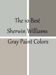Sherwin Williams Gray Paint Colors At