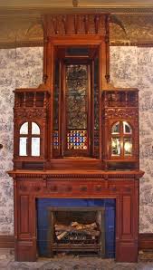 Cherry Wood Fireplace Mantel