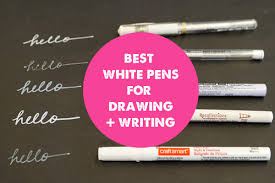 The Best White Pens For Black Paper Tinkerlab
