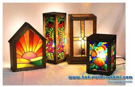 diy stained glass lamps photos and