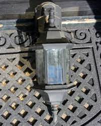 to clean antique brass outdoor light