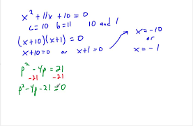 Solve Quadratic Equations Mp4