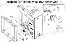 Direct Vent Gas Fireplace Drt2033tep