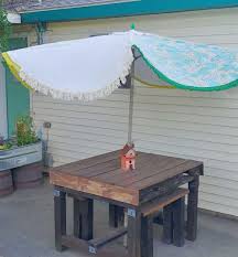Presenting new collections of outdoor table with umbrella hole at alibaba.com that are sturdy, cheap and stylish. How To Diy A Patio Umbrella Cover Little Vintage Cottage