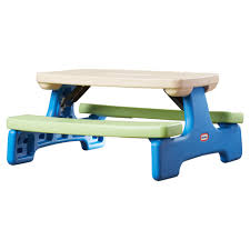 Our kids tables and chairs are designed for the needs of growing children. Little Tikes Easy Store Kids Rectangular Outdoor Table And Chair Set And Bench Reviews Wayfair