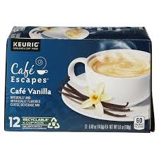 café escapes k cups café vanilla 12 ct
