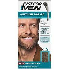 um brown mustache beard brush