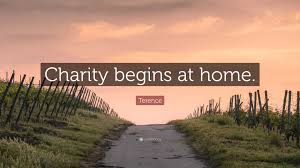 terence e charity begins at home