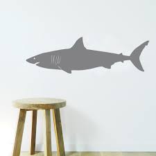 Great White Shark Wall Sticker Kid S
