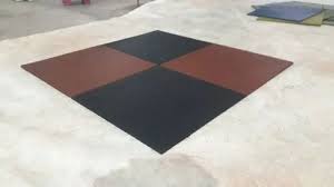 multicolor plain sports flooring square