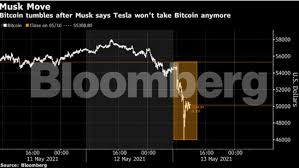 It is not clear what exactly caused this big dip in the cryptocurrency market. Bitcoin Price Crash Elon Musk Sends Bitcoin Tumbling With Shock U Turn On Payments The Economic Times