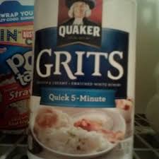 quaker quick grits and nutrition facts