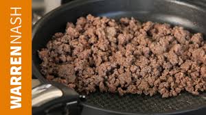 how to separate fat from ground beef