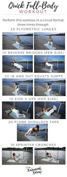 quick full body workout no equipment