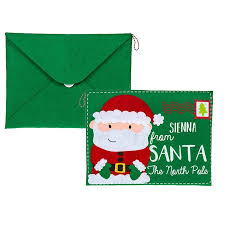 Santa Letter And Envelope The Personalised Gift Shop