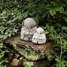 Zen Elephant Garden Sculpture