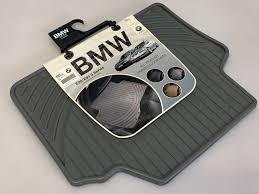 bmw oem black rubber floor mats set e90