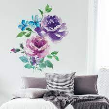 Royal Roses Multi Colored Wall Decal