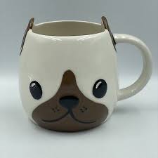 john lewis 3d dog face mug large