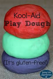 gluten free kool aid play dough