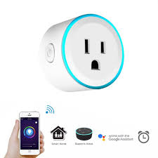 Us 14 88 40 Off Jiawen Scene Light Timing Remote Control Wifi Smart Socket Us Plug Wireless Safety Voice Intelligent Control For Smart Home In Lamp