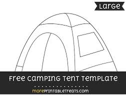 Paper Tent Template Omarbay Brianstern Co