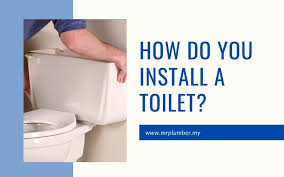 how do you install a toilet november