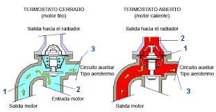 qué es el termostato del coche y sus