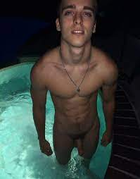 Sexy Nude Muscle Boy In A Pool - Nude Men Post