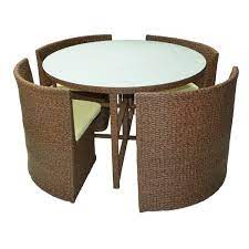 Rattan Dining Table And Chairs Rj6035