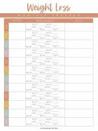 To make it a little more fun, i made it in 3. Weight Loss Calendar 2021 Free Templates Hey Donna