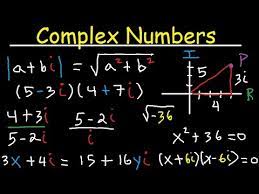 Complex Numbers Basic Operations