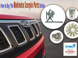 mahindra scorpio parts