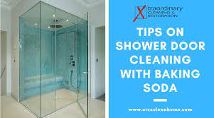 Shower Door Cleaning With Baking Soda