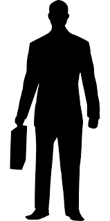 Silhouette Geschäftsmann - Kostenlose Vektorgrafik auf Pixabay
