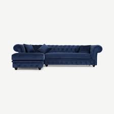 blue chesterfield sofas made com